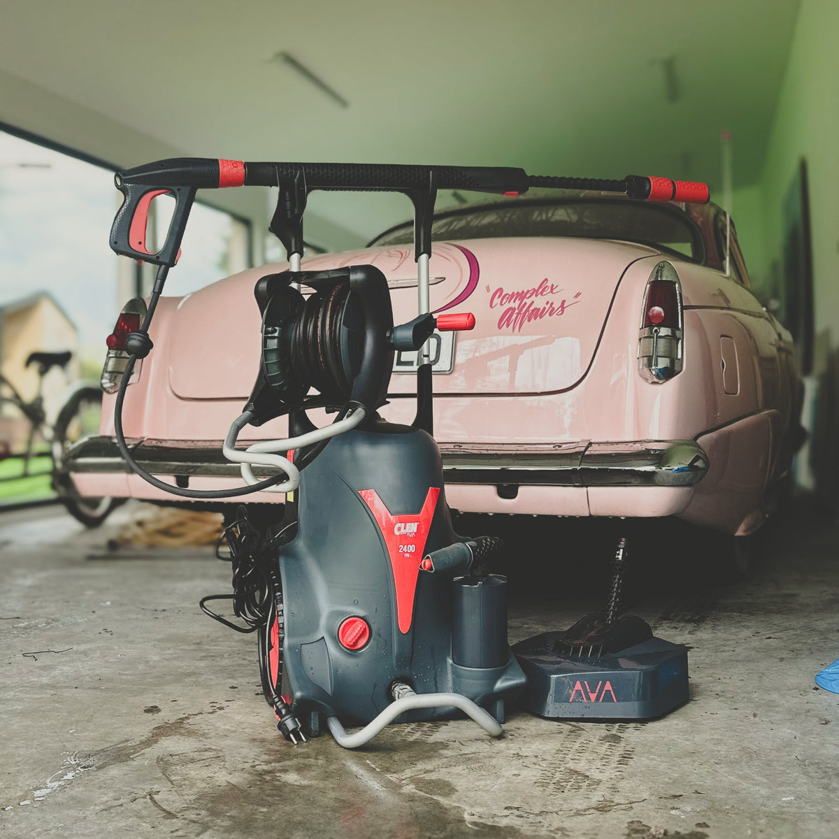 Survepesuri ohutu kasutamine auto pesemisel